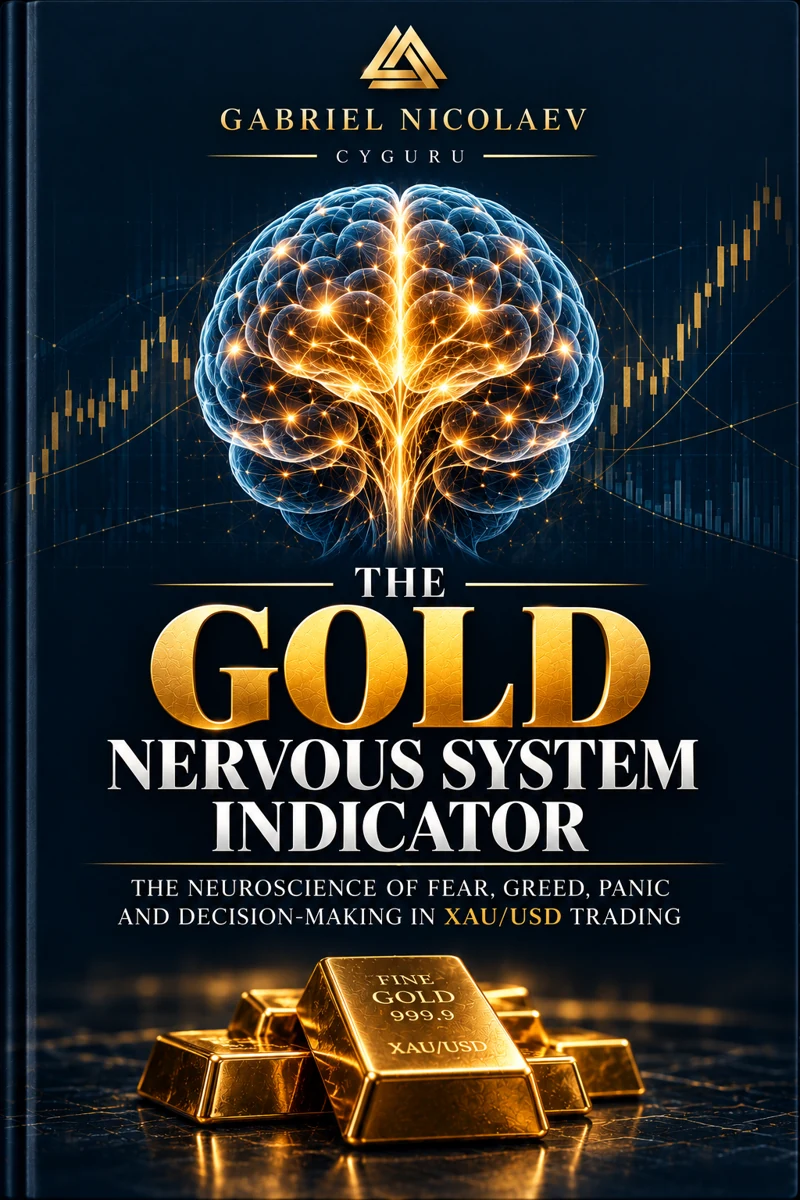 The Gold Nervous System Indicator — book cover by Gabriel Nicolaev – CyGuru